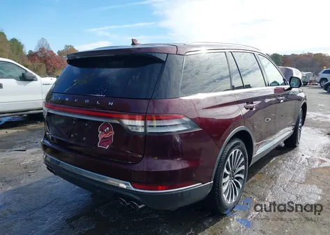 2020 Lincoln Aviator Reserve из США, поврежденный, VIN 5LM5J7XC2LGL27774